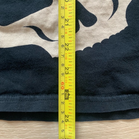 Art Andy Everson Skull black Men’s Large T-shirt Front and Back Graphic - Picture 9 of 10